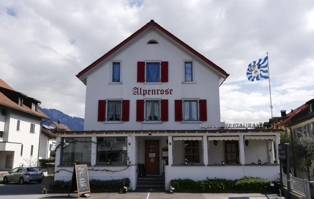 Hotel Alpenrose Maienfeld Esterno foto