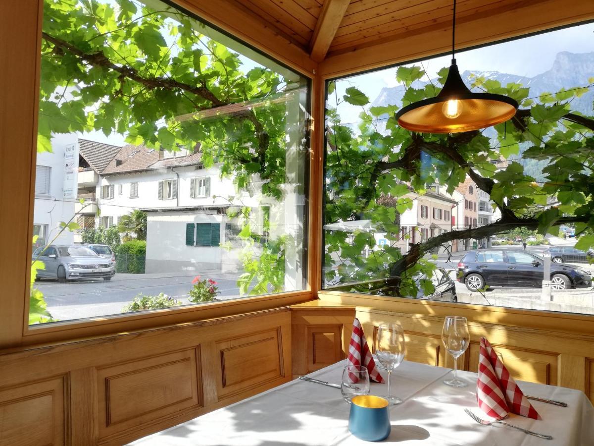 Hotel Alpenrose Maienfeld Esterno foto