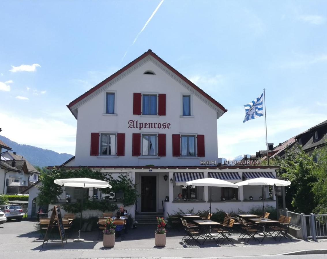 Hotel Alpenrose Maienfeld Esterno foto